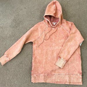 Goodthreads Girls/Ladies Peach Tie-Dye Hoodie